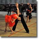 Dansuppvisning av Solna Sportdansklubb